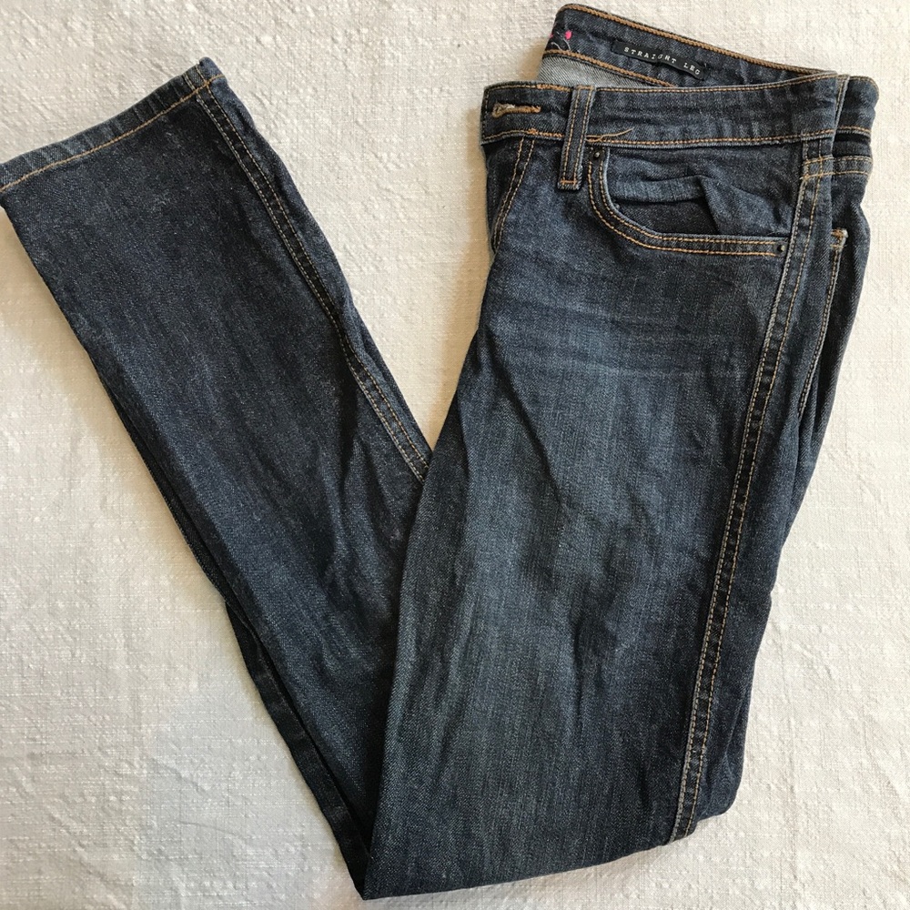 Urban Outfitters/Lux Low Rise Straight Leg Jeans